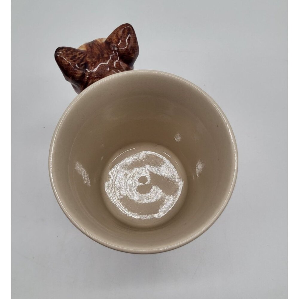 Orange Tabby Cat Coffee Tea Mug Thailand Toothbrush Holder, Pencil Cup Novelty - Picture 5 of 9
